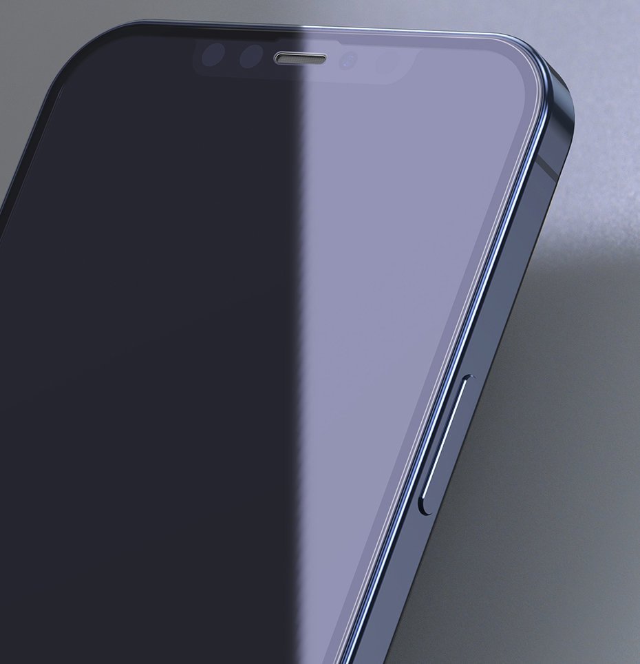 Baseus iPhone 12 Pro Max 0.3mm Full Screen Curved Αντιχαρακτικό Γυαλί Οθόνης - 2 Τεμάχια - Black - SGAPIPH67N - KA01