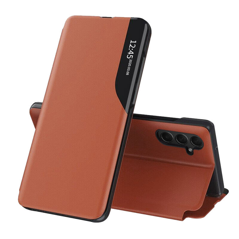 Techsuit Samsung Galaxy S25 Plus - eFold Series - Θήκη Βιβλίο - Orange