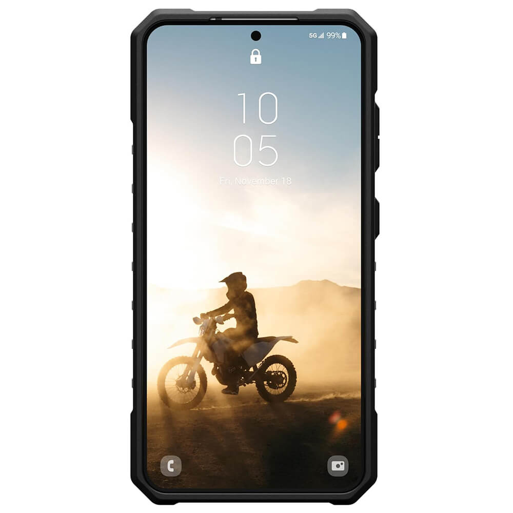 UAG Samsung Galaxy S25 Pathfinder Clear MagSafe Σκληρή Θήκη με MagSafe - Ash