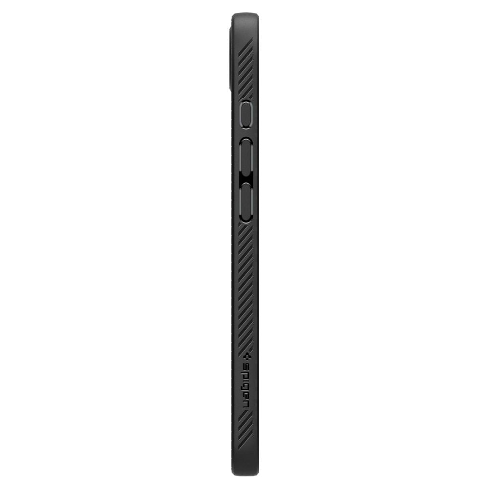 Spigen iPhone 16e Liquid Air Θήκη Σιλικόνης - Matte Black
