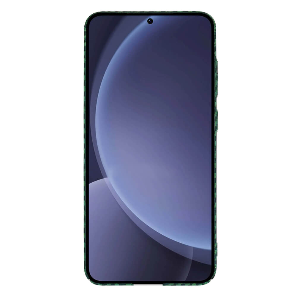 Techsuit Samsung Galaxy S25 Plus Σκληρή Θήκη Carbonite FiberShell - Green