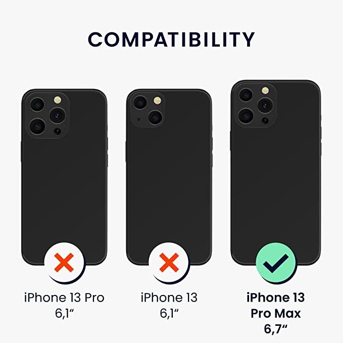 KW iPhone 13 Pro Max Θήκη από Φυσικό Ξύλο Design Leaves and Berries - Dark Brown - 55980.09