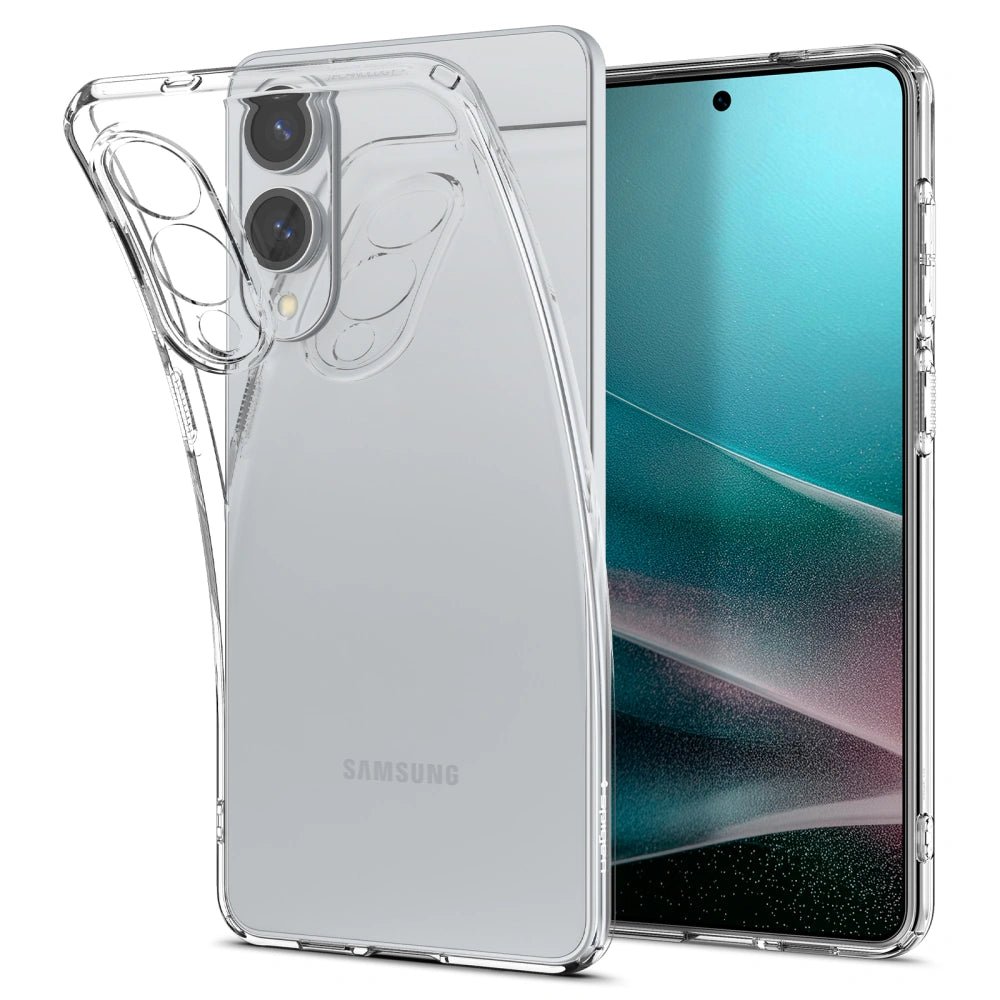 Spigen Samsung Galaxy S25 Edge - Liquid Crystal Θήκη Σιλικόνης - Crystal Clear
