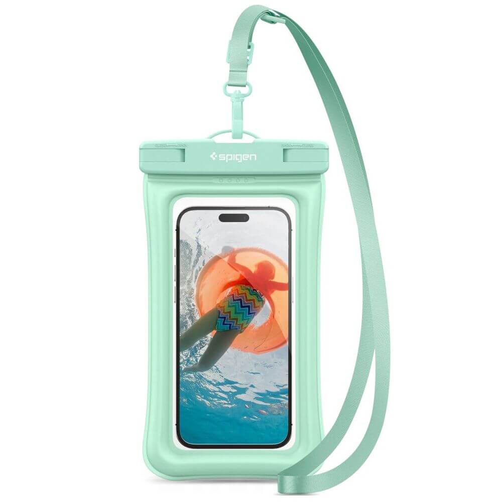 Spigen A610 Universal Αδιάβροχη Θήκη για Smartphones 6.9'' - Mint