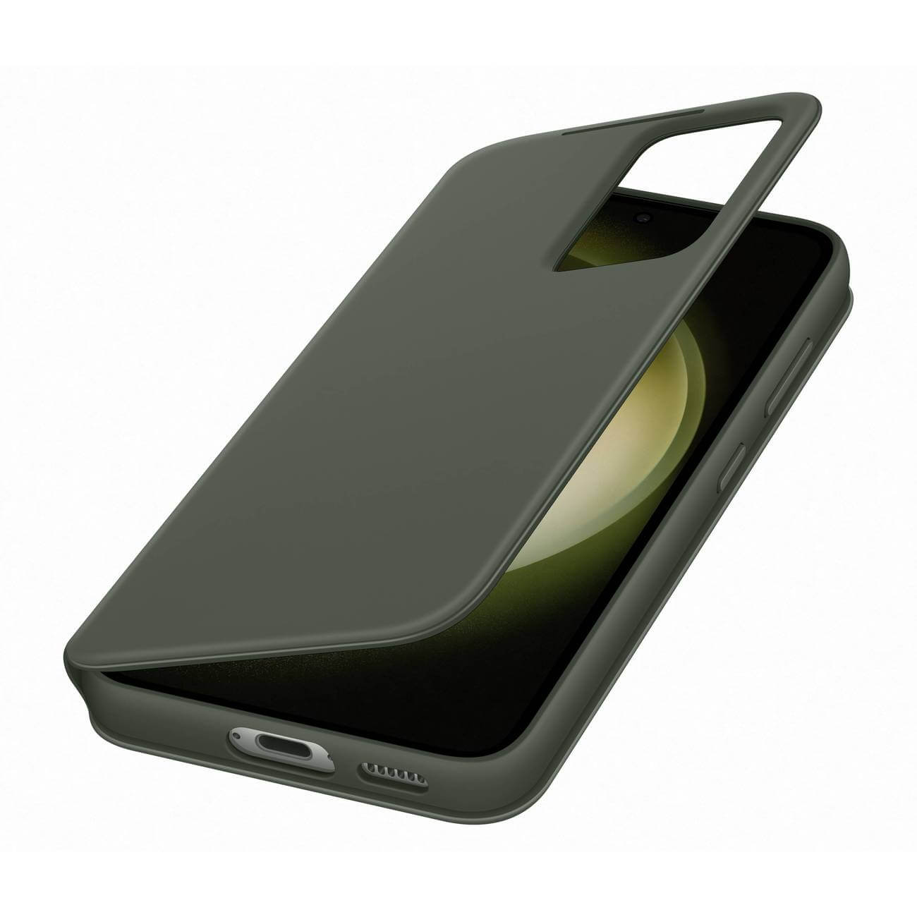 Samsung Smart View Cover Samsung Galaxy S23 Θήκη Πορτοφόλι - Khaki - EF - ZS911CGEGWW