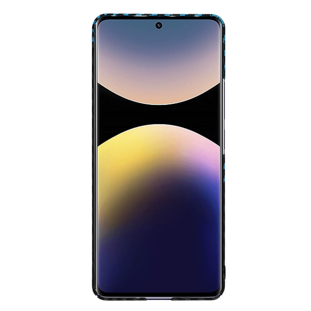 Techsuit Xiaomi Redmi Note 14 Pro+ 5G Σκληρή Θήκη Carbonite FiberShell - Blue Pulse
