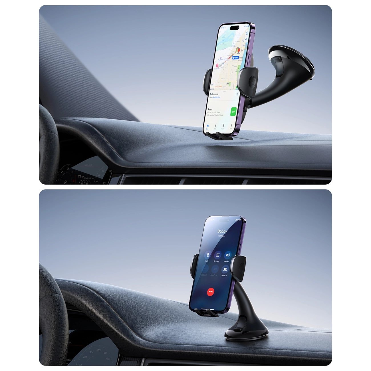 Joyroom Car Mechanical Phone Holder Universal Βάση Αυτοκινήτου - Black - JR - ZS259