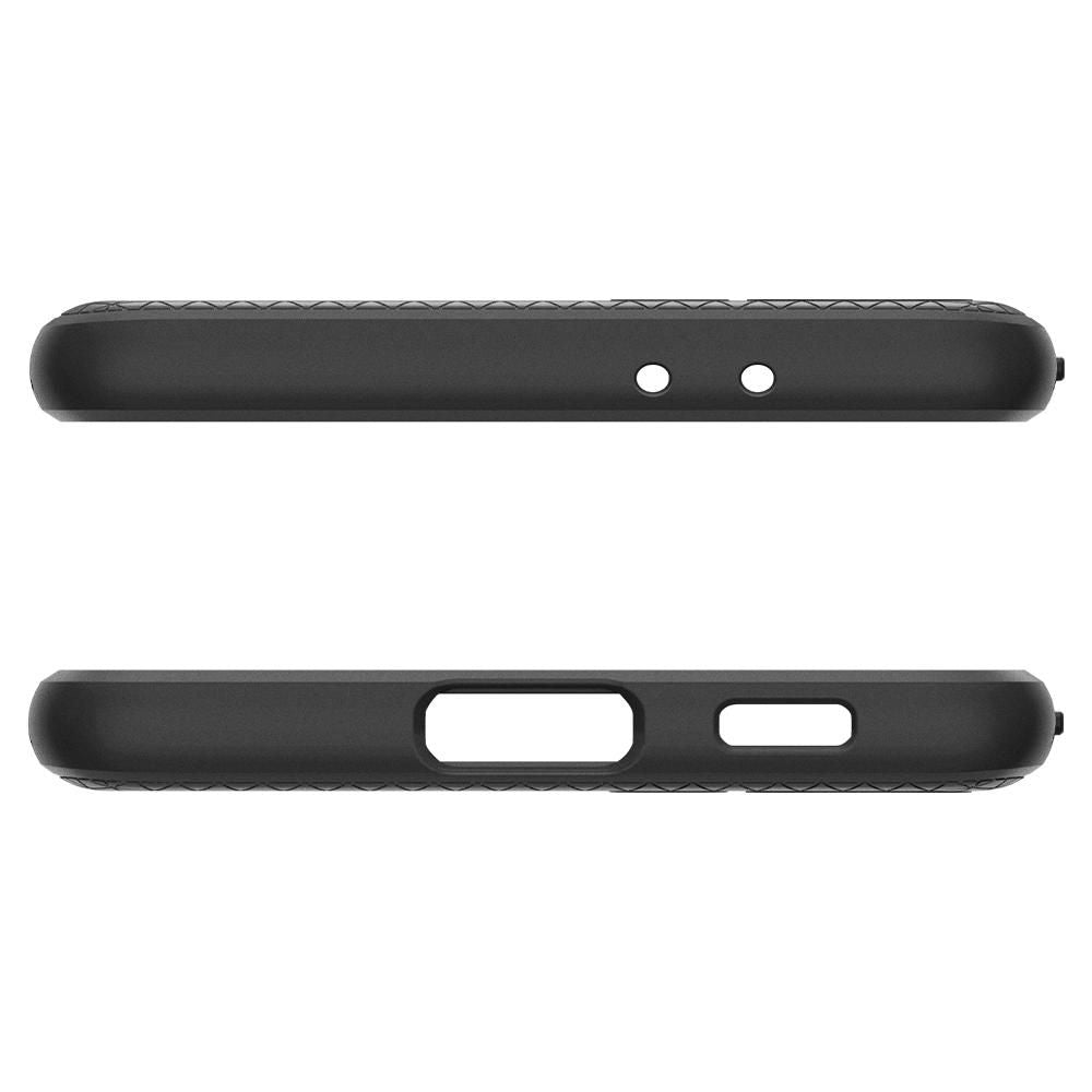 Spigen Samsung Galaxy S21 Plus Liquid Air Θήκη Σιλικόνης - Matte Black