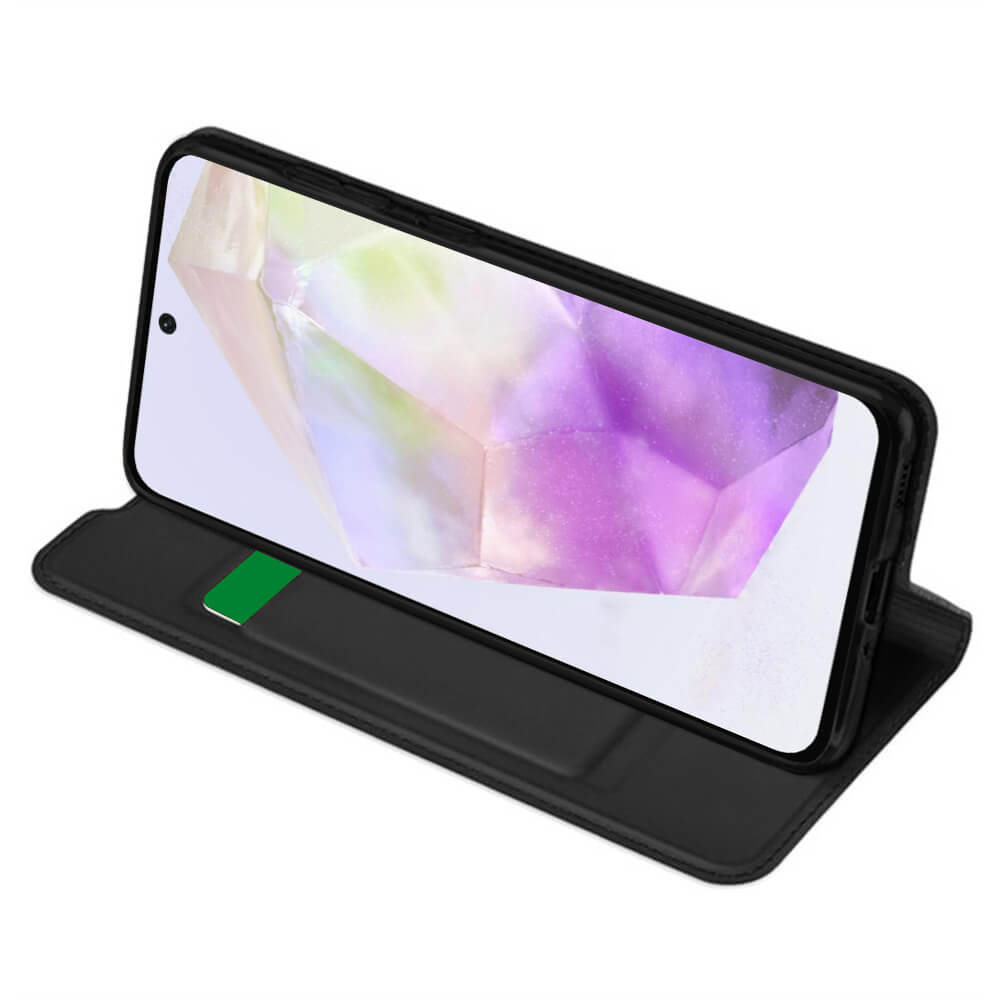 Techsuit Samsung Galaxy A36 5G - Magskin Book - Θήκη Βιβλίο - Black