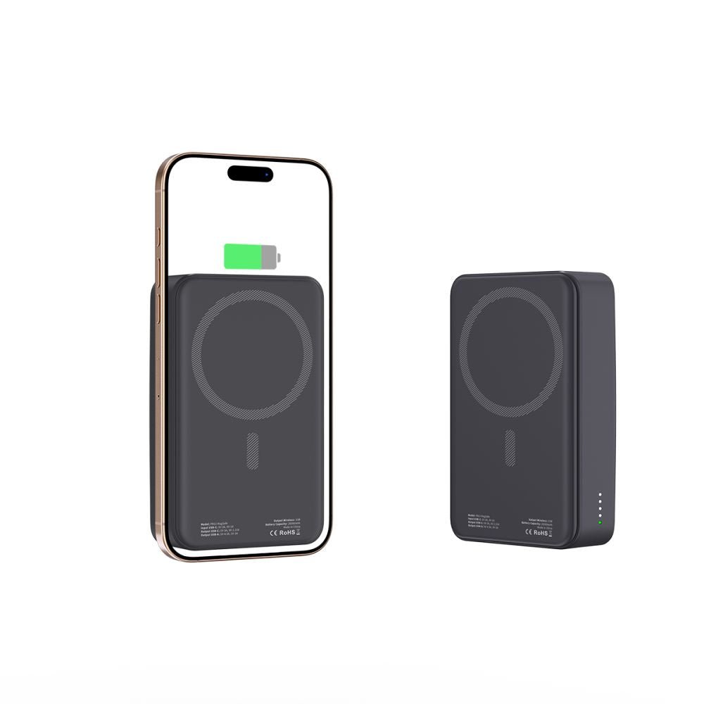 Tech - Protect PB12 Lifemag MagSafe PowerBank Μαγνητικό PowerBank Κινητού 20000 mAh - Black