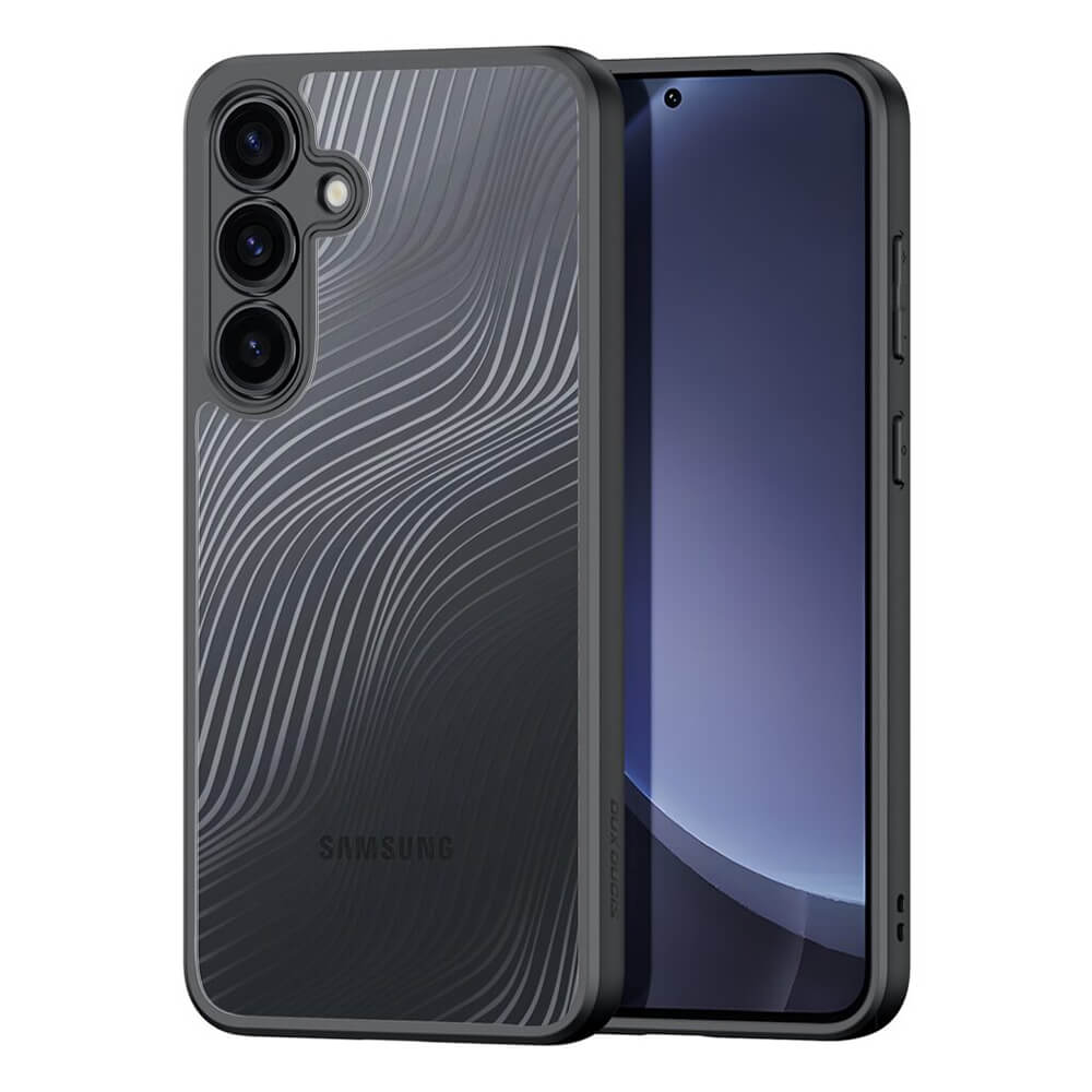 Dux Ducis Samsung Galaxy S25 - Aimo Series - Σκληρή Θήκη με Πλαίσιο Σιλικόνης - Black