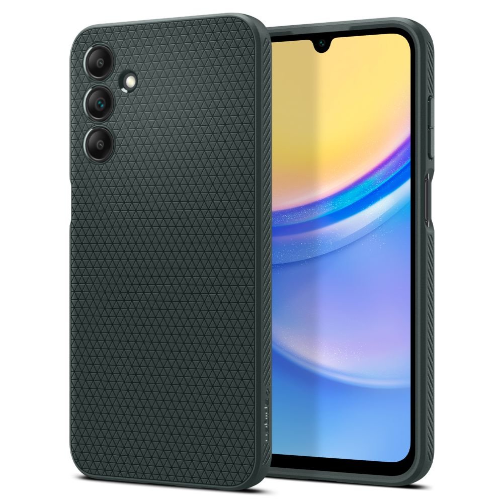 Spigen Samsung Galaxy A15 4G / A15 5G Liquid Air Θήκη Σιλικόνης - Abyss Green