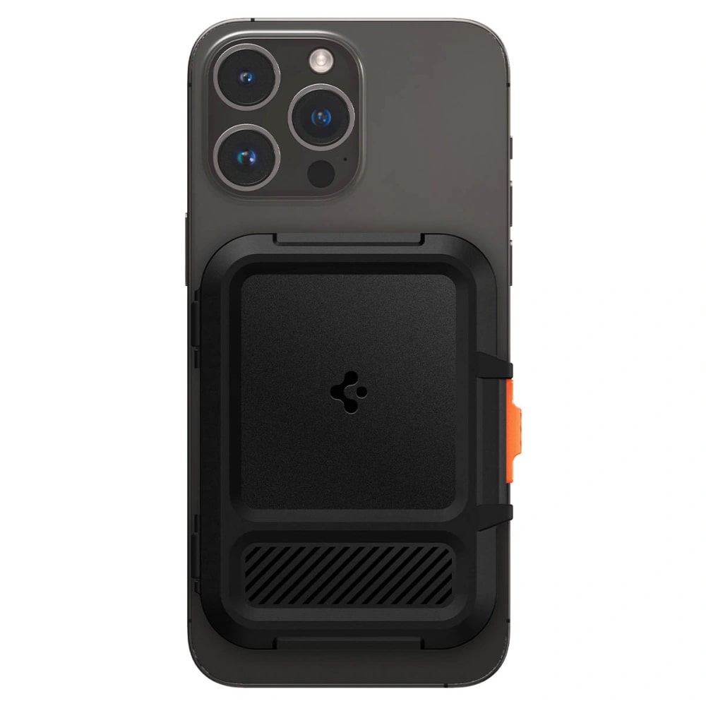 Spigen Lock Fit MagSafe Universal Magnetic Card Holder - Θήκη για Κάρτες - Black