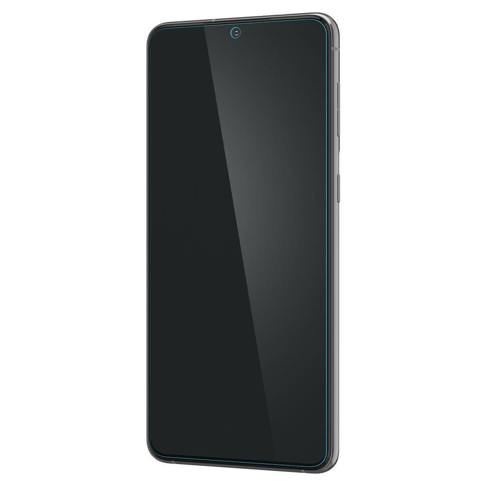 Spigen Samsung Galaxy S21 NeoFlex Solid Προστατευτική Μεμβράνη Οθόνης - 2 Τεμάχια - Διάφανο