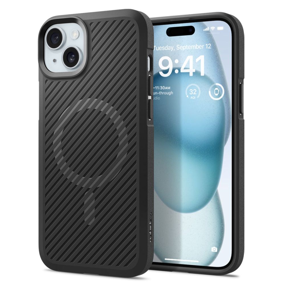 Spigen iPhone 15 Core Armor Mag Θήκη TPU με MagSafe - Matte Black