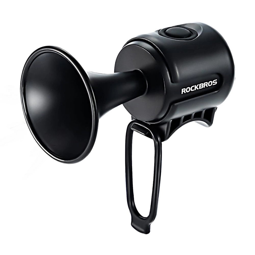 Rockbros Ηλεκτρικό Κουδούνι Ποδηλάτου - Black - 34210002001