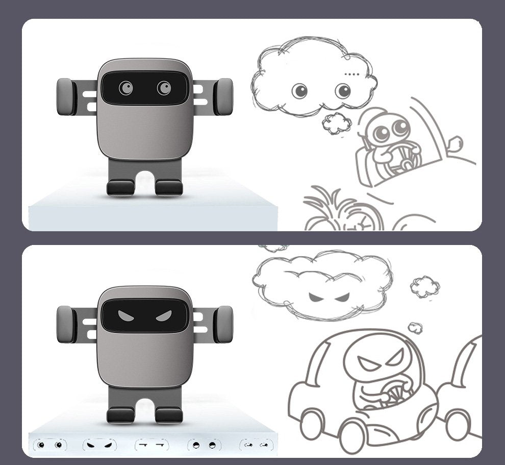 Baseus Cube Gravity Car Air Vent Mobile Holder - Universal Βάση Αυτοκινήτου Αεραγωγού - Black - SUYL - FK01