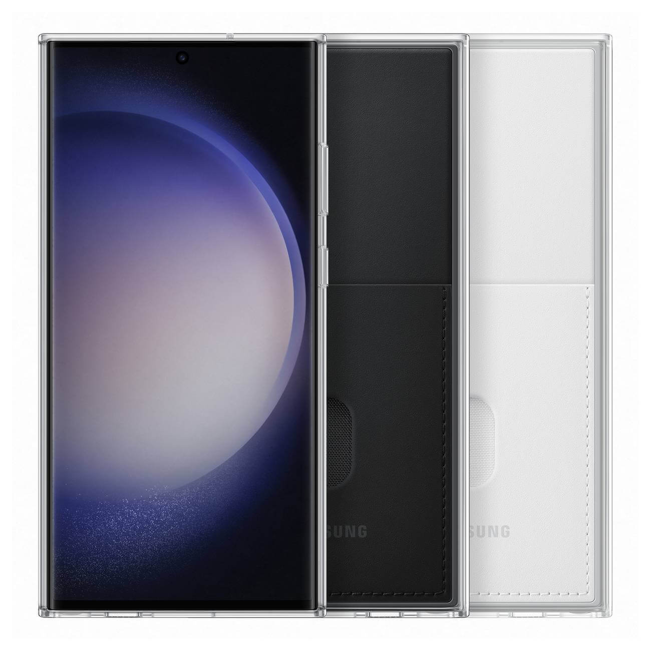 Samsung Frame Cover Samsung Galaxy S23 Ultra Σκληρή Θήκη με Πλαίσιο Σιλικόνης - Black - EF - MS918CBEGWW