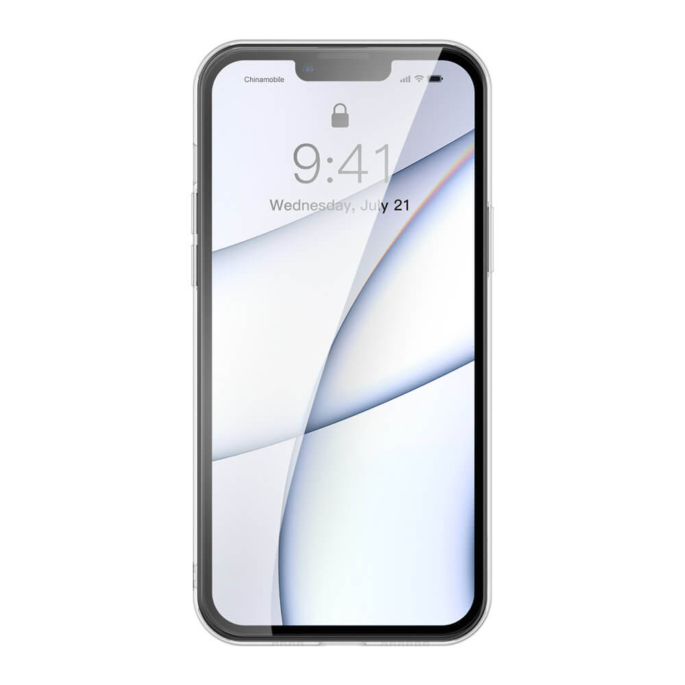 Baseus Frosted Glass Σκληρή Θήκη για iPhone 13 Pro Max - Black - ARWS000501