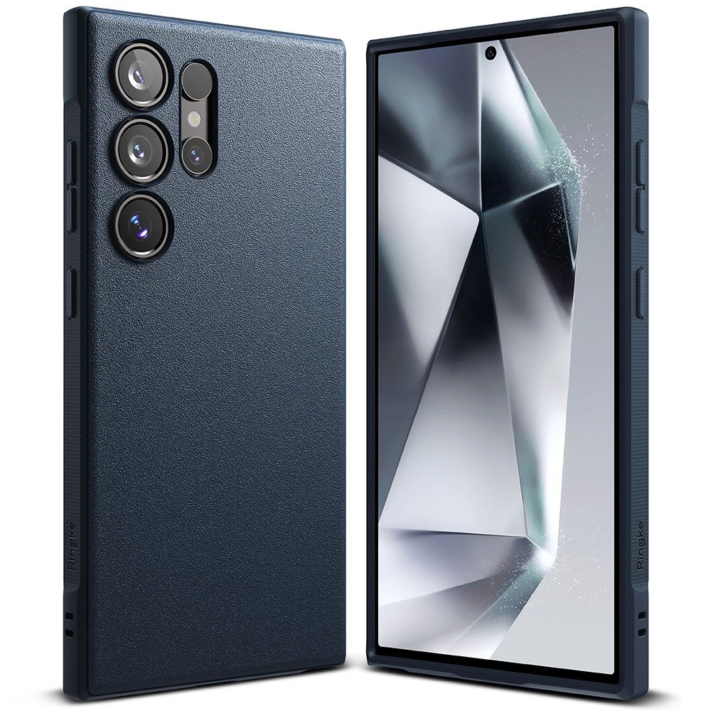 Ringke Samsung Galaxy S24 Ultra Onyx Durable TPU Case Θήκη Σιλικόνης - Navy Blue