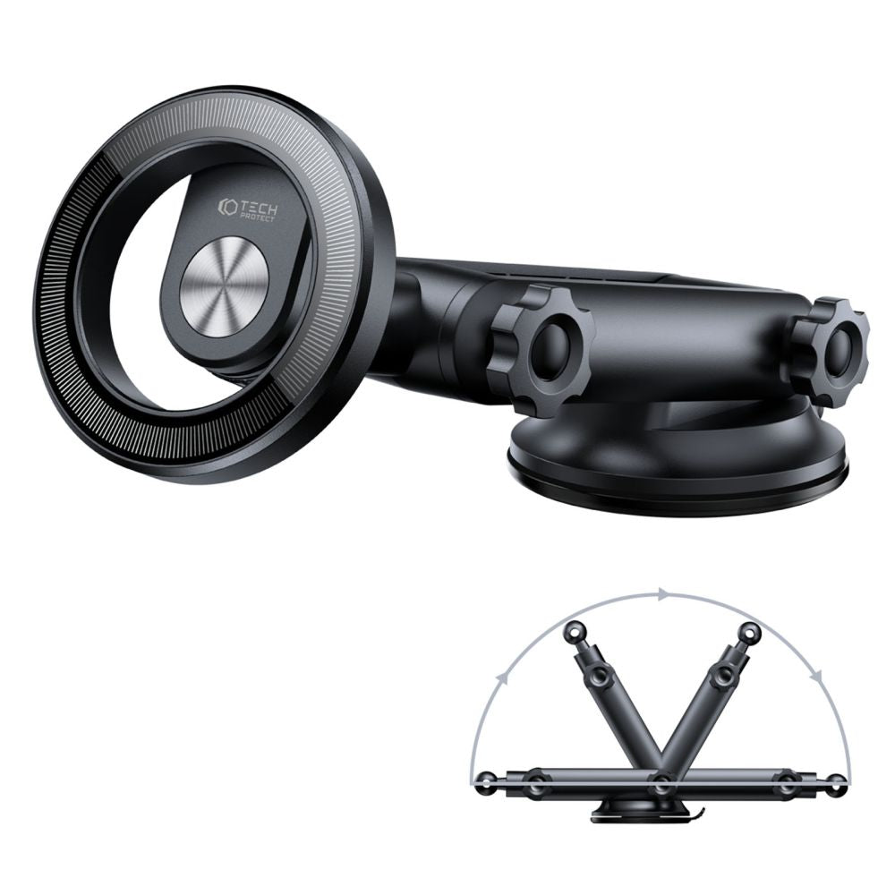 Tech - Protect N53 Μαγνητική MagSafe Βάση για το Ταμπλό του Αυτοκινήτου - Black