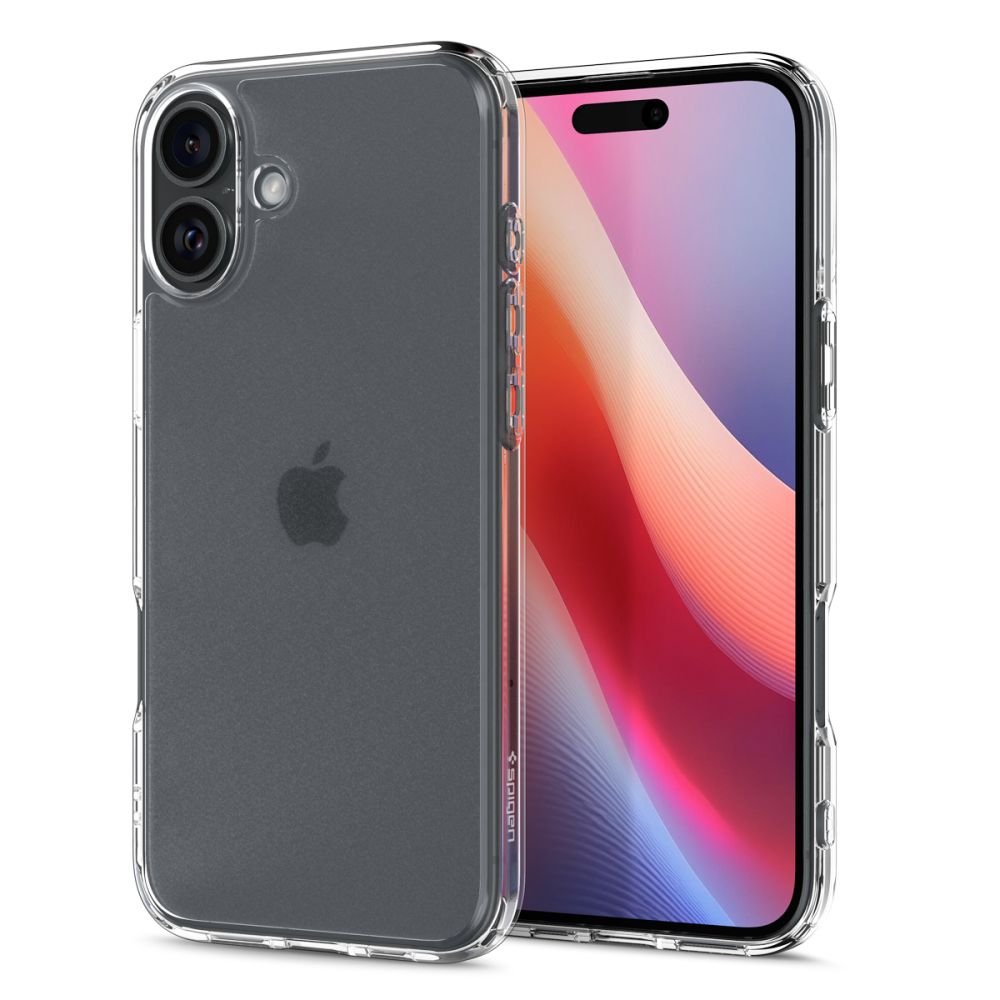 Spigen iPhone 16 Ultra Hybrid Σκληρή Θήκη με Πλαίσιο Σιλικόνης - Frost Clear