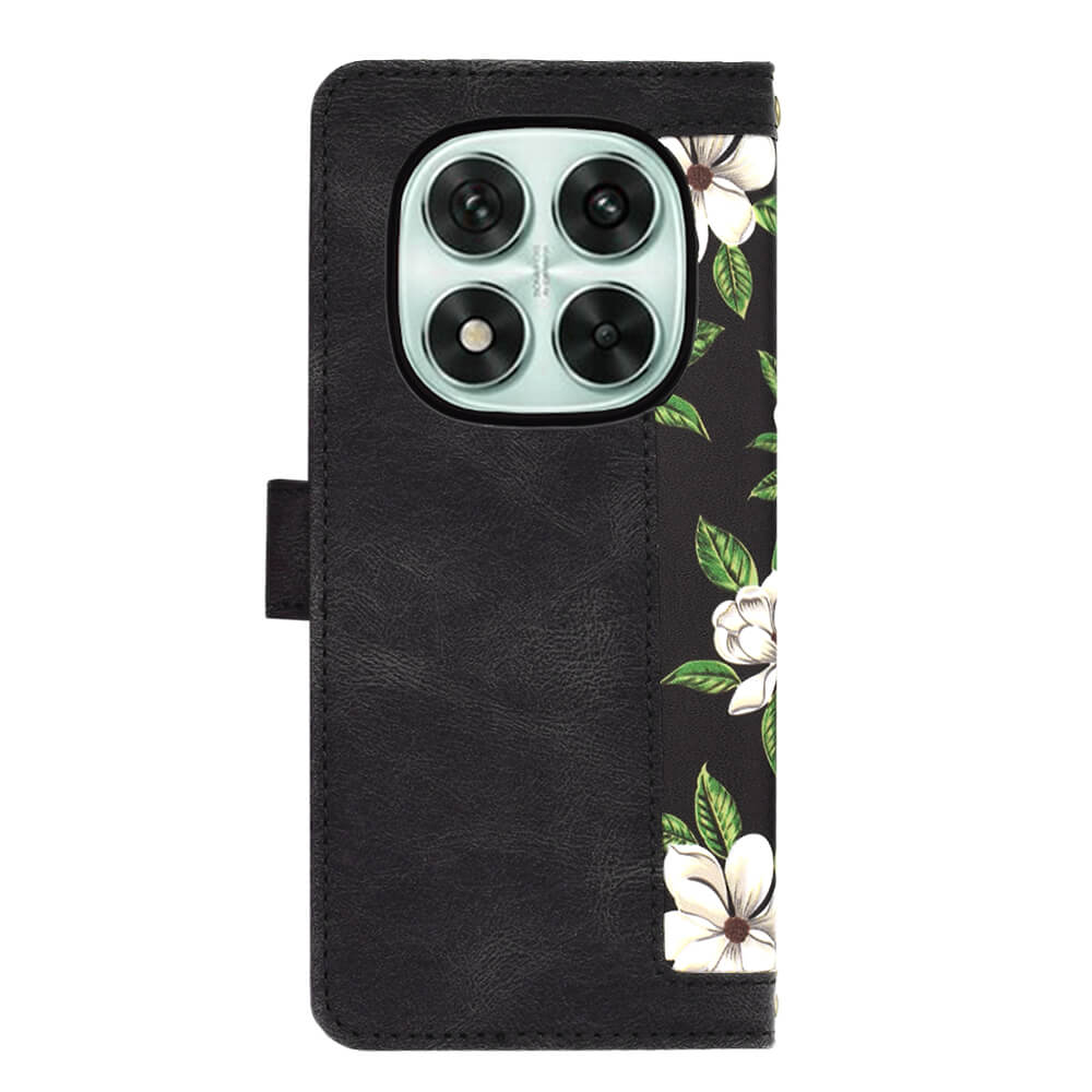 Techsuit Xiaomi Redmi Note 14 Pro 5G / Poco X7 - FlipCraft - Θήκη Πορτοφόλι από Δερματίνη - Flowers of the Dawn