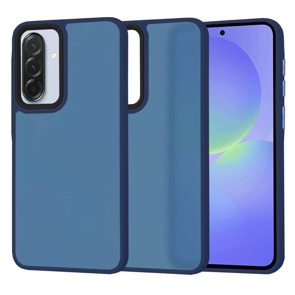 Techsuit Samsung Galaxy A36 5G - HaloFrost Series - Σκληρή Θήκη με Πλαίσιο Σιλικόνης - Light Purple