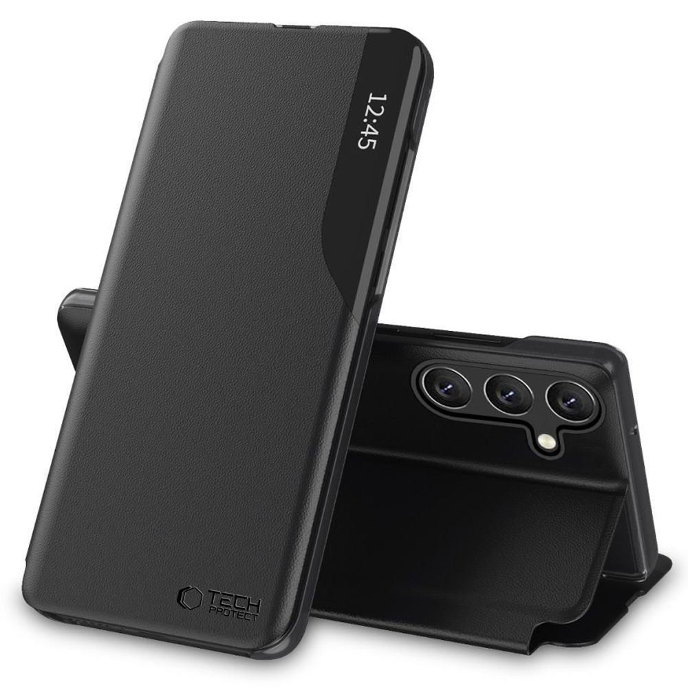 Tech - Protect Samsung Galaxy A16 4G / A16 5G Smart View Θήκη Βιβλίο - Black