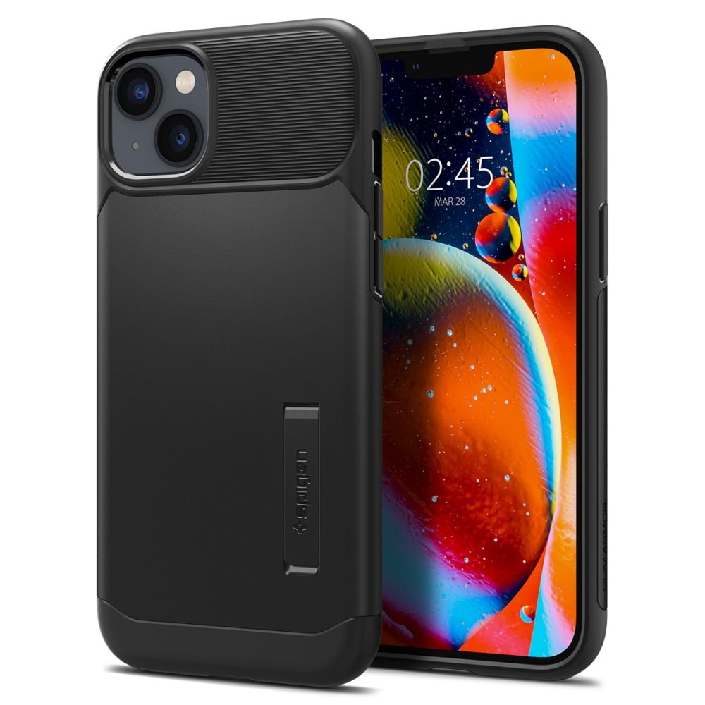 Spigen iPhone 14 Plus Slim Armor Σκληρή Θήκη - Black