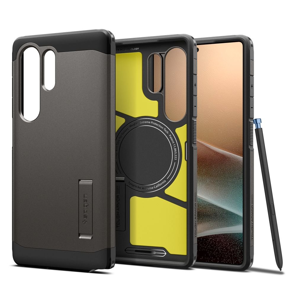 Spigen Samsung Galaxy S25 Ultra - Tough Armor Mag - Σκληρή Θήκη με MagSafe - Gunmetal