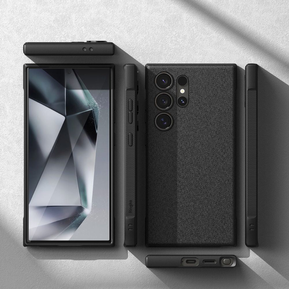 Ringke Samsung Galaxy S24 Ultra Onyx Durable TPU Case Θήκη Σιλικόνης - Black