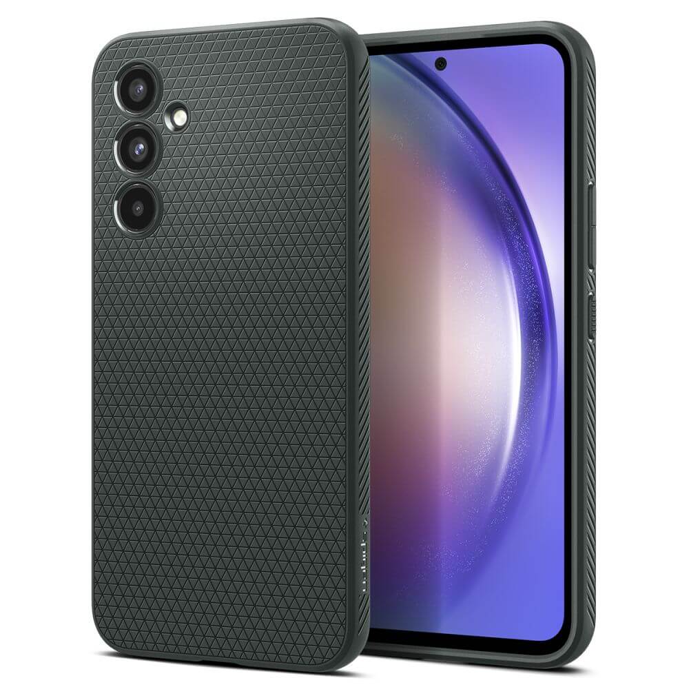 Spigen Samsung Galaxy A54 5G Liquid Air Θήκη Σιλικόνης - Abyss Green