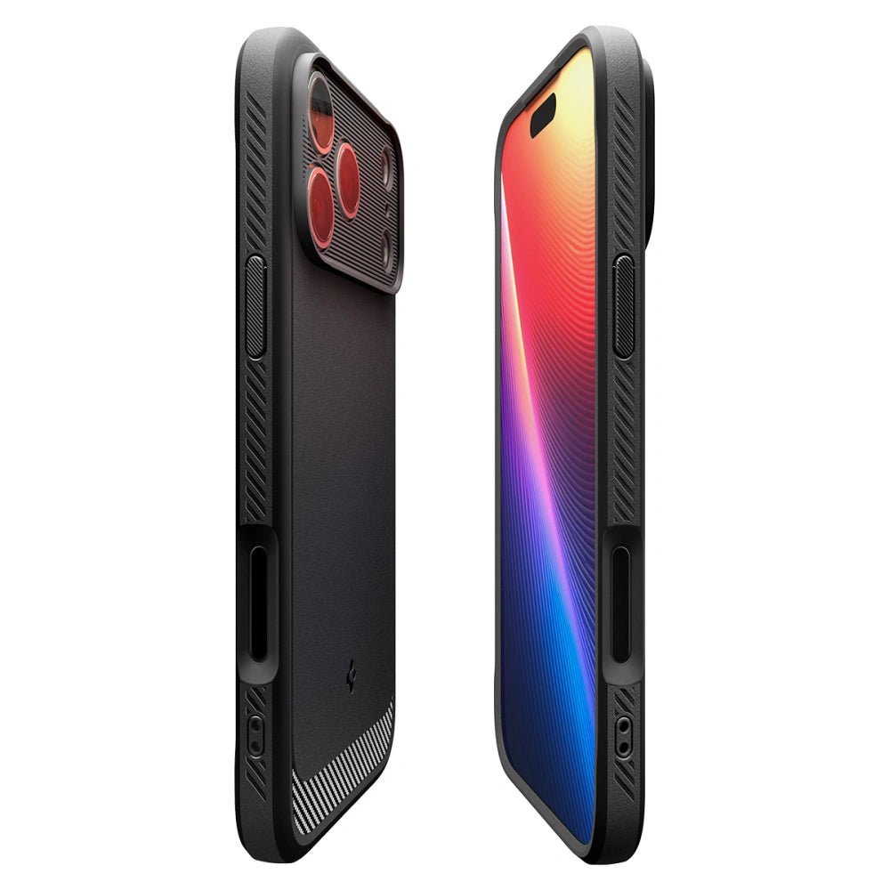 Spigen iPhone 17 Pro - Rugged Armor Mag - Θήκη TPU με MagSafe - Matte Black