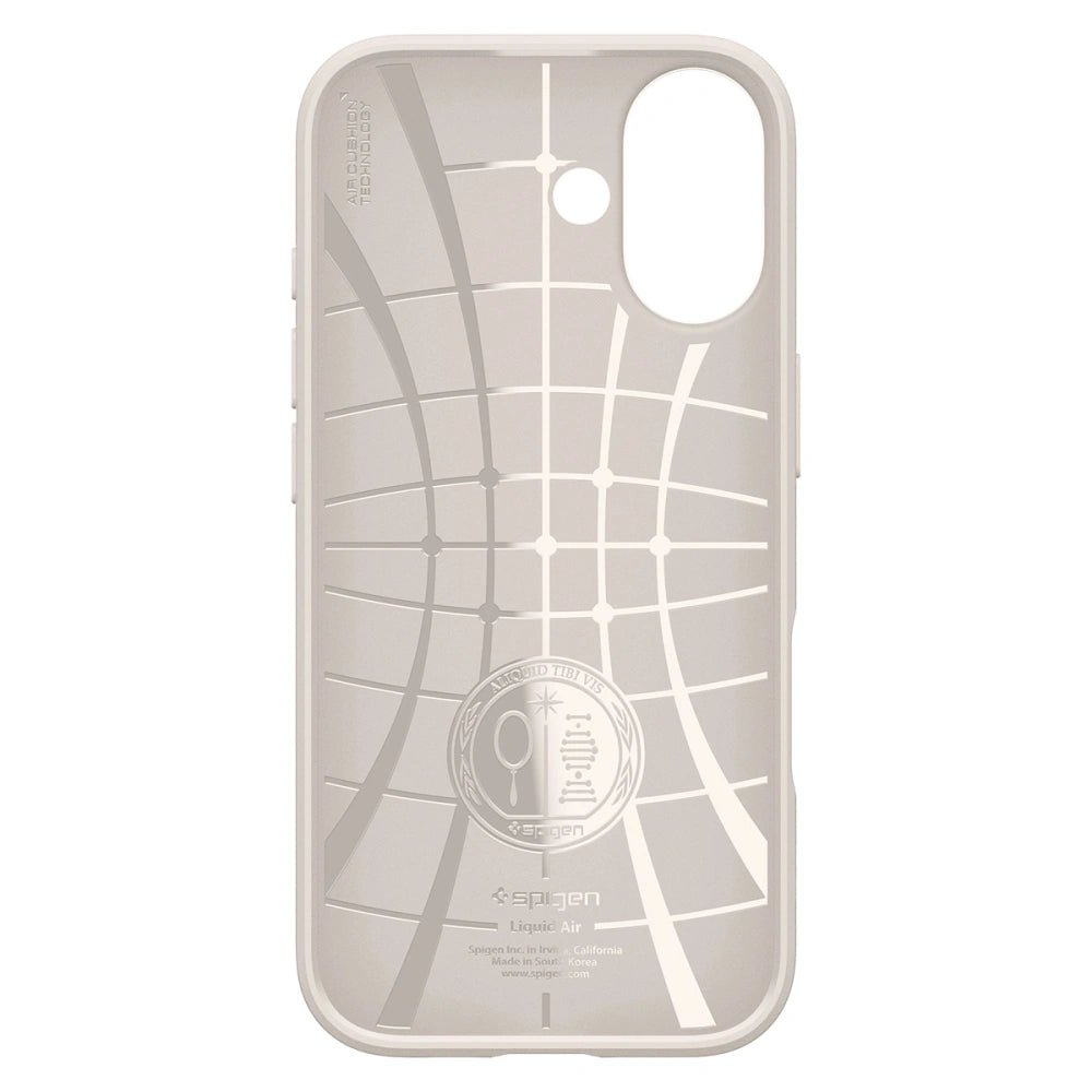Spigen iPhone 17 - Liquid Air - Θήκη Σιλικόνης - Natural Titanium