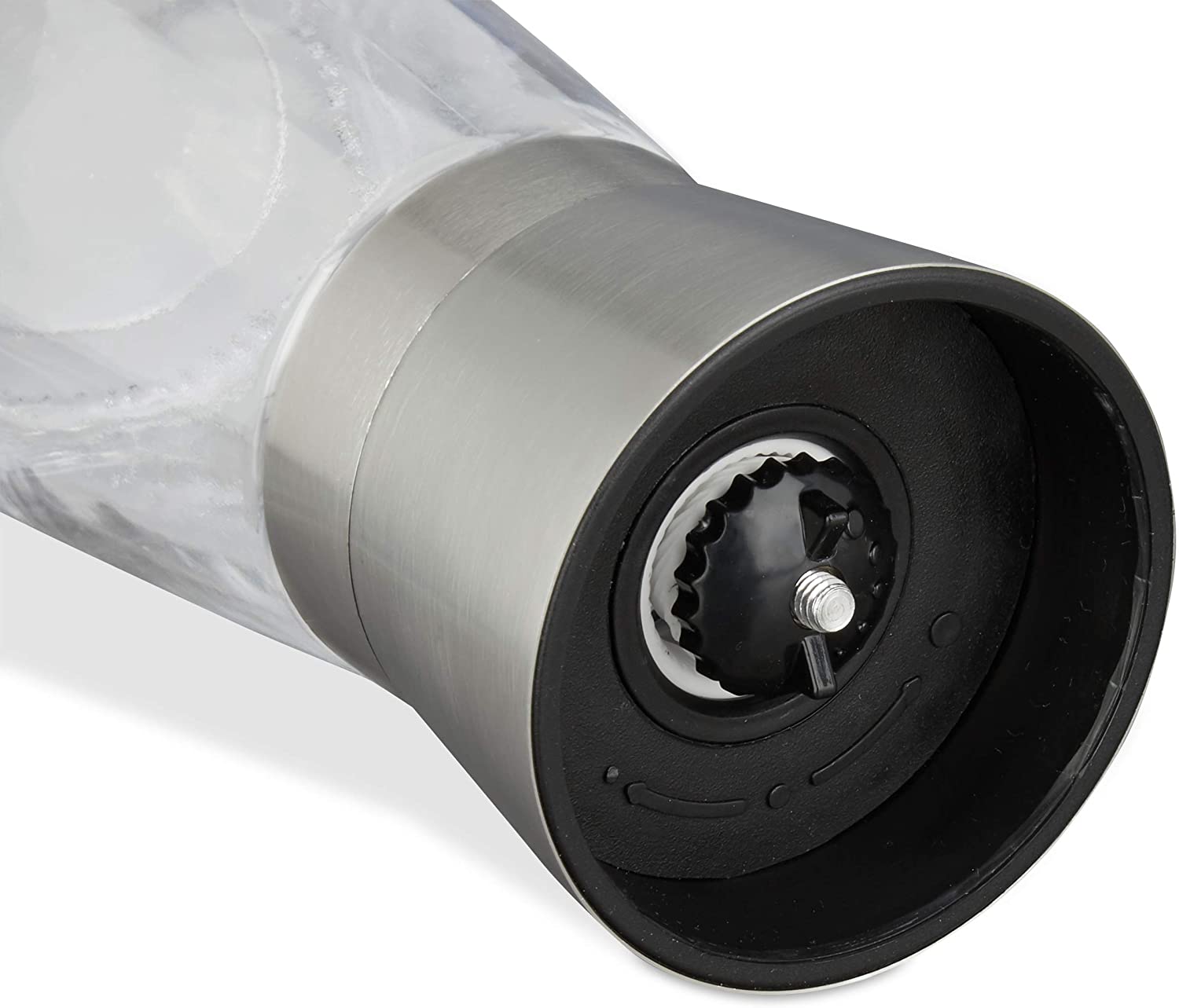 Relaxdays Σετ 2 Χειροκίνητοι Μύλοι Πιπεριού από Ανοξείδωτο Ατσάλι - Silver - 4052025232788