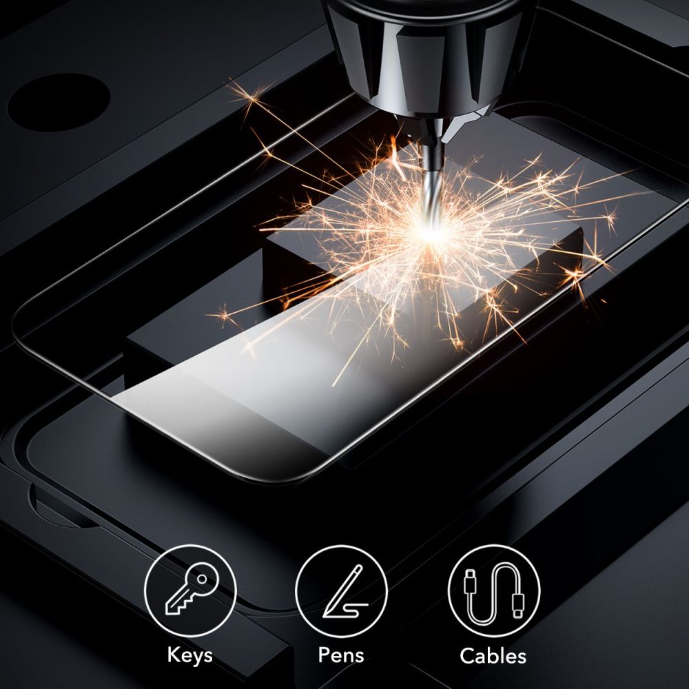 ESR iPhone 16 Tempered Glass 9H 0.3mm Αντιχαρακτικό Γυαλί Οθόνης - 2 Τεμάχια - Διάφανα