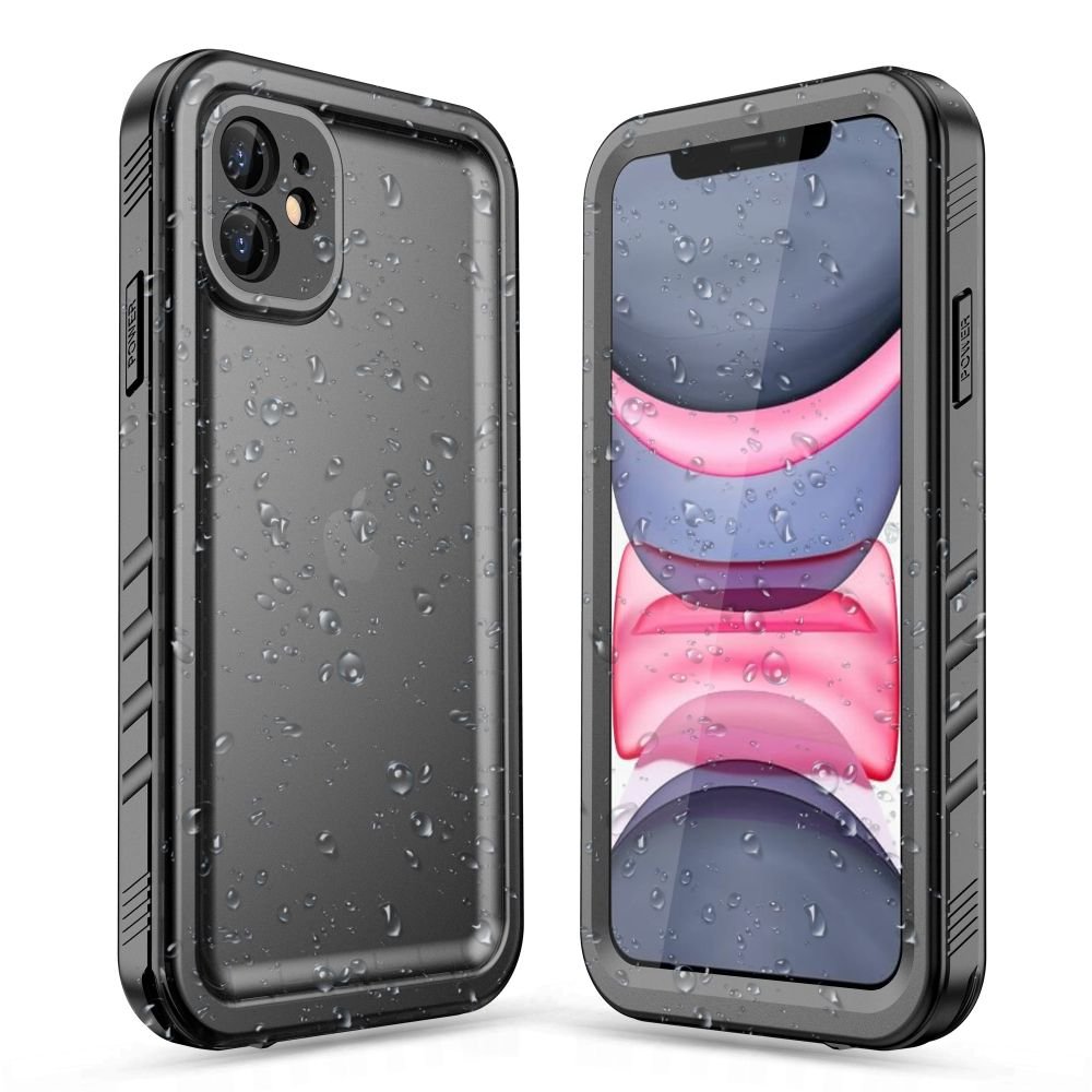 Tech - Protect iPhone 11 Shellbox IP68 Αδιάβροχη Σκληρή Θήκη - Black / Ημιδιάφανη