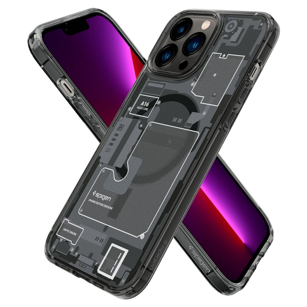 Spigen iPhone 13 Pro Max Ultra Hybrid Mag Σκληρή Θήκη με Πλαίσιο Σιλικόνης Και MagSafe - Zero One