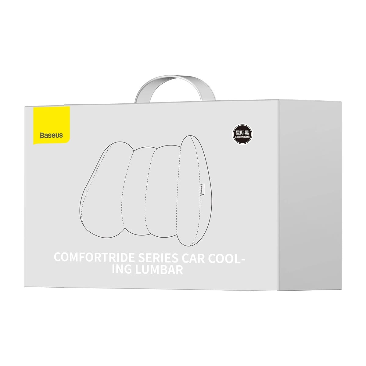 Baseus ComfortRide Μαξιλάρι Στήριξης Μέσης για το Αυτοκίνητο - Black - BS - CN005