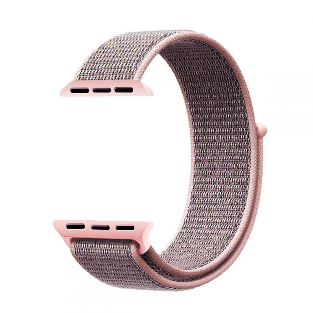 Tech - Protect Λουράκι Apple Watch 8/9/10/11 - SE (1/2/3) - 40/41/42mm Nylon - Pink Sand