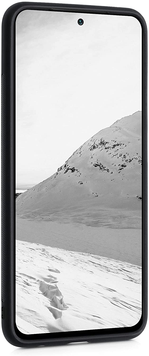 KW Xiaomi Redmi Note 10 / Note 10s / Poco M5s Θήκη από Φυσικό Ξύλο - Design Anchor Vintage - Dark Brown - 54548.03