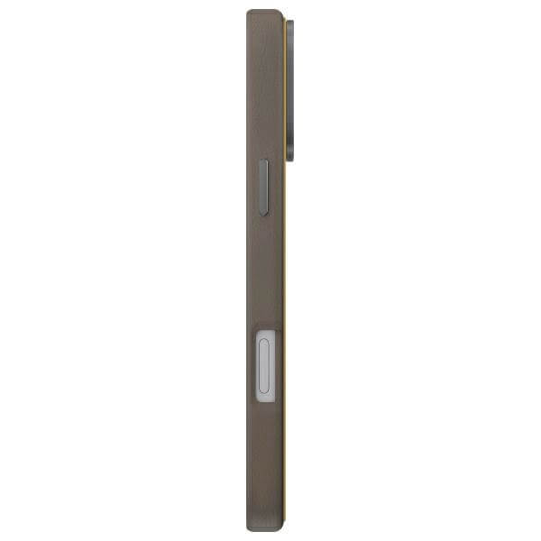 Uniq iPhone 16 Pro Max - Lyden DS - Σκληρή Θήκη με Επένδυση Συνθετικού Δέρματος και MagSafe - Yellow / Grey