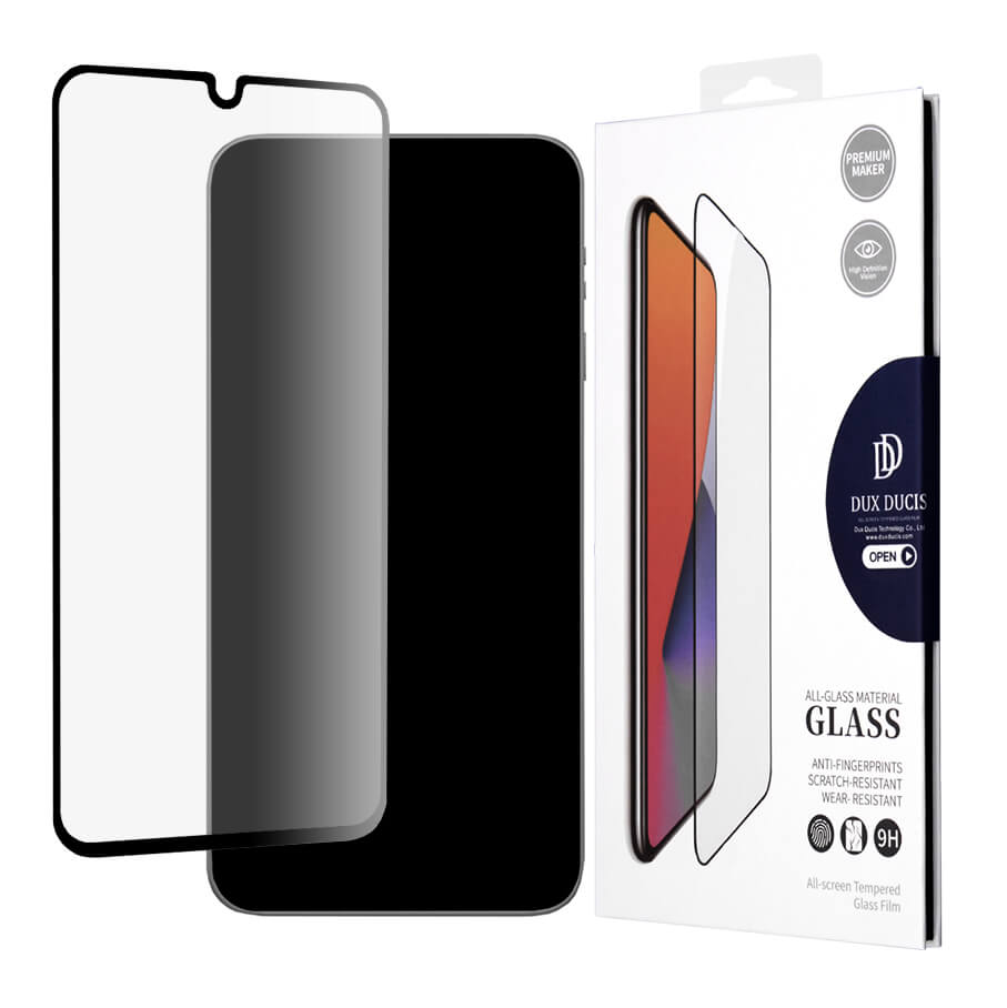 Dux Ducis Samsung Galaxy A26 5G 9D 9H Full Screen Case Friendly Tempered Glass Αντιχαρακτικό Γυαλί Οθόνης - Black