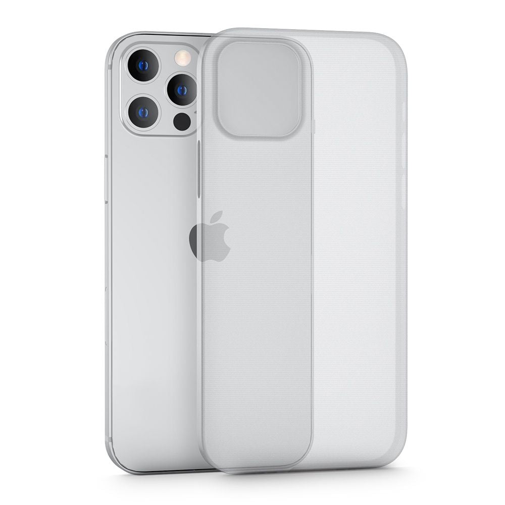 Tech - Protect iPhone 12 / iPhone 12 Pro UltraSlim Σκληρή Θήκη - Matte Clear / Ημιδιάφανη