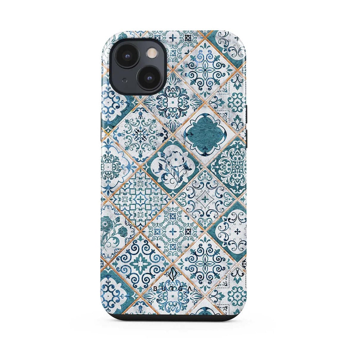 Burga iPhone 14 Fashion Tough Σκληρή Θήκη - Tropical Oasis