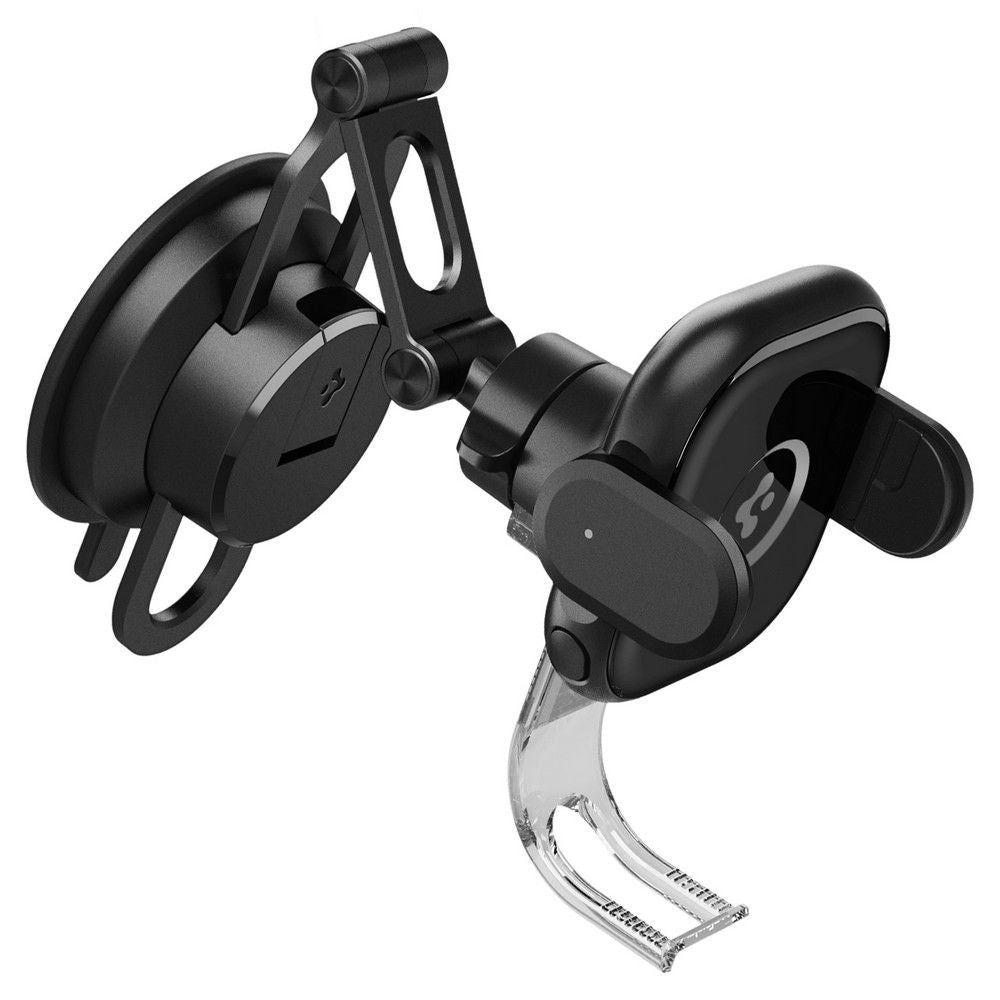 Spigen UTS35W OneTap Universal Βάση Αυτοκινήτου για το Ταμπλό με Ασύρματη Φόρτιση - Black