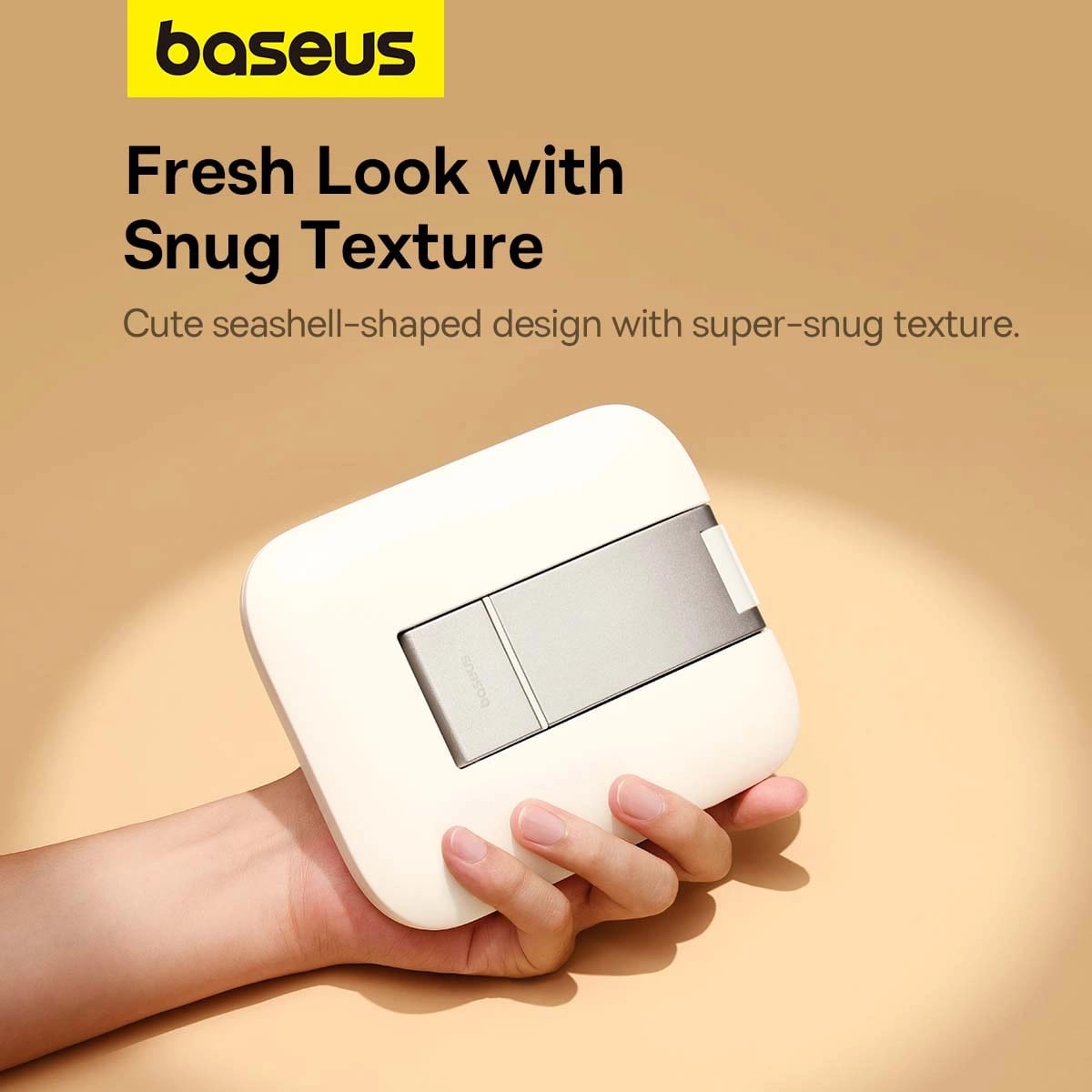 Baseus BS - HP009 Seashell Series Αναδιπλούμενη Βάση Στήριξης Tablet - White