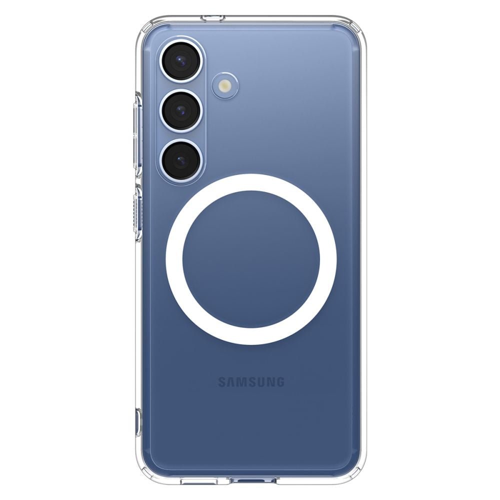 Spigen Samsung Galaxy S25 Plus - Ultra Hybrid Mag - Σκληρή Θήκη με Πλαίσιο Σιλικόνης Και MagSafe - Clear / White