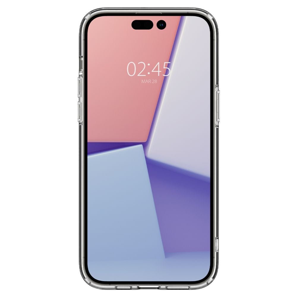 Spigen iPhone 14 Pro Max Ultra Hybrid Σκληρή Θήκη με Πλαίσιο Σιλικόνης - Crystal Clear